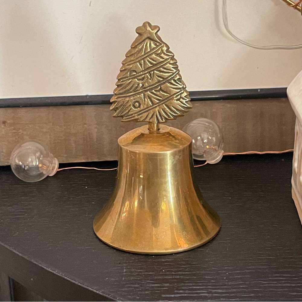 Vintage Brass Christmas 🎄 Bell 🔔